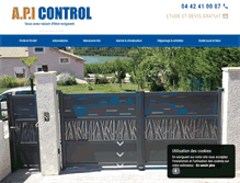 Tablet Screenshot of api-control.com